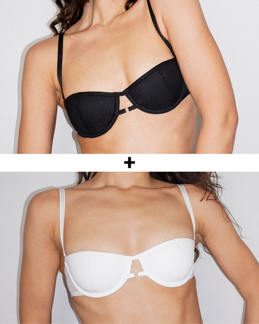 Pack duo balconnets coques Clara