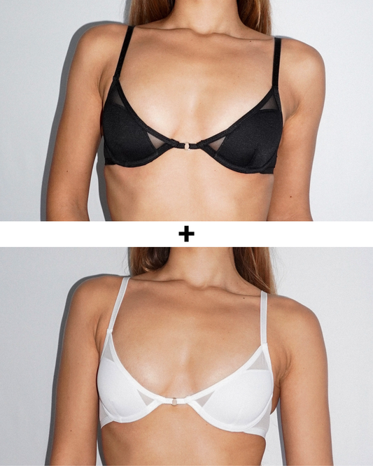 Pack duo corbeilles coques Clara