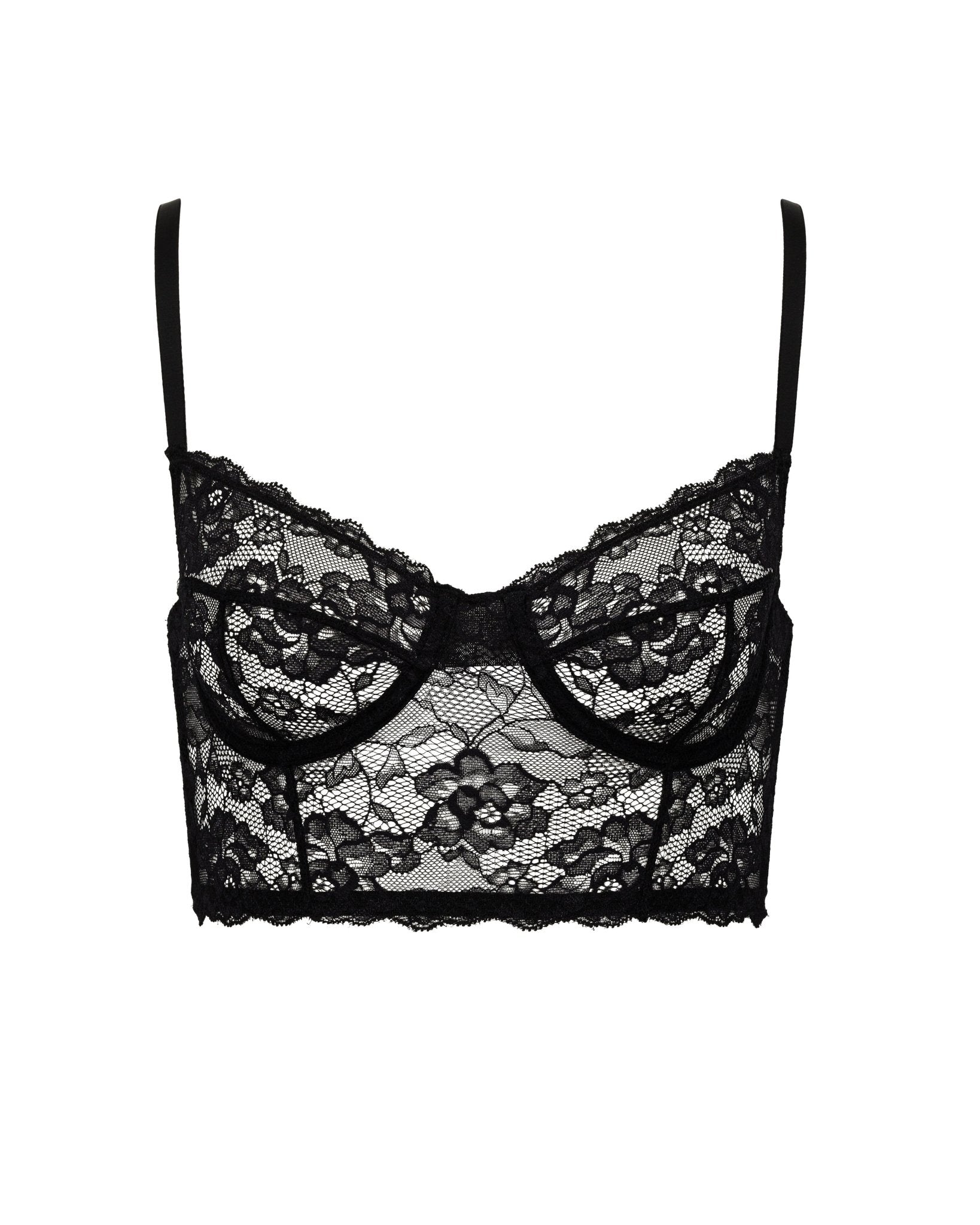 Bustier Jane | Noir - Double A Paris