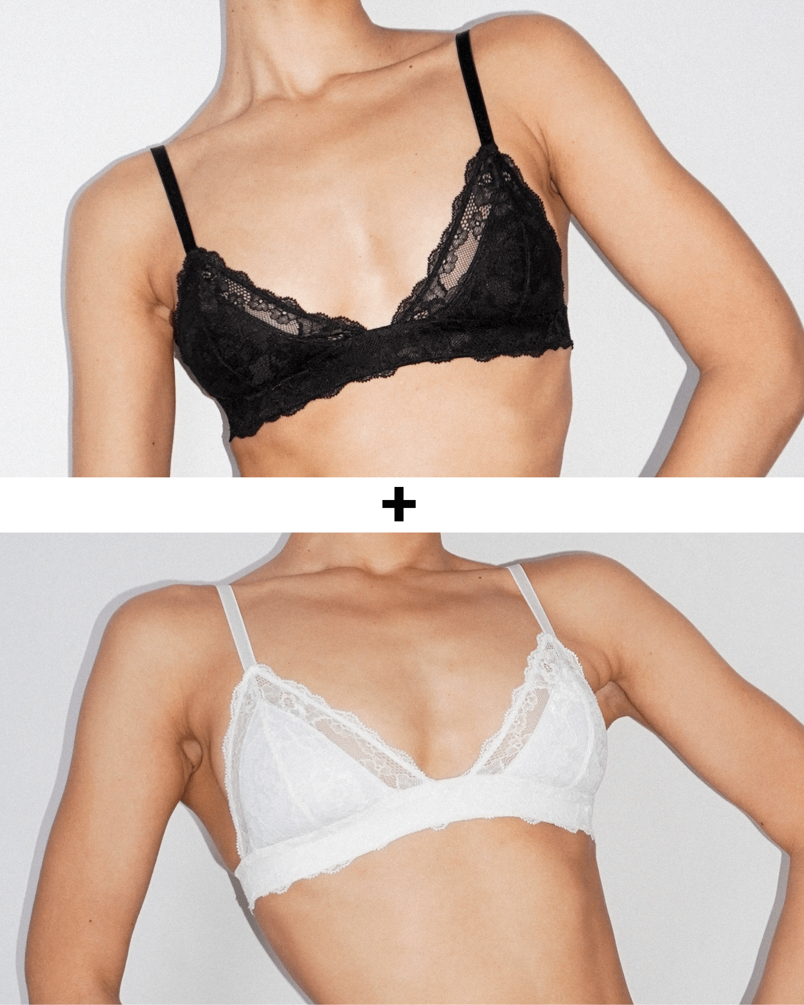 Pack duo triangles coques Jane - Double A Paris