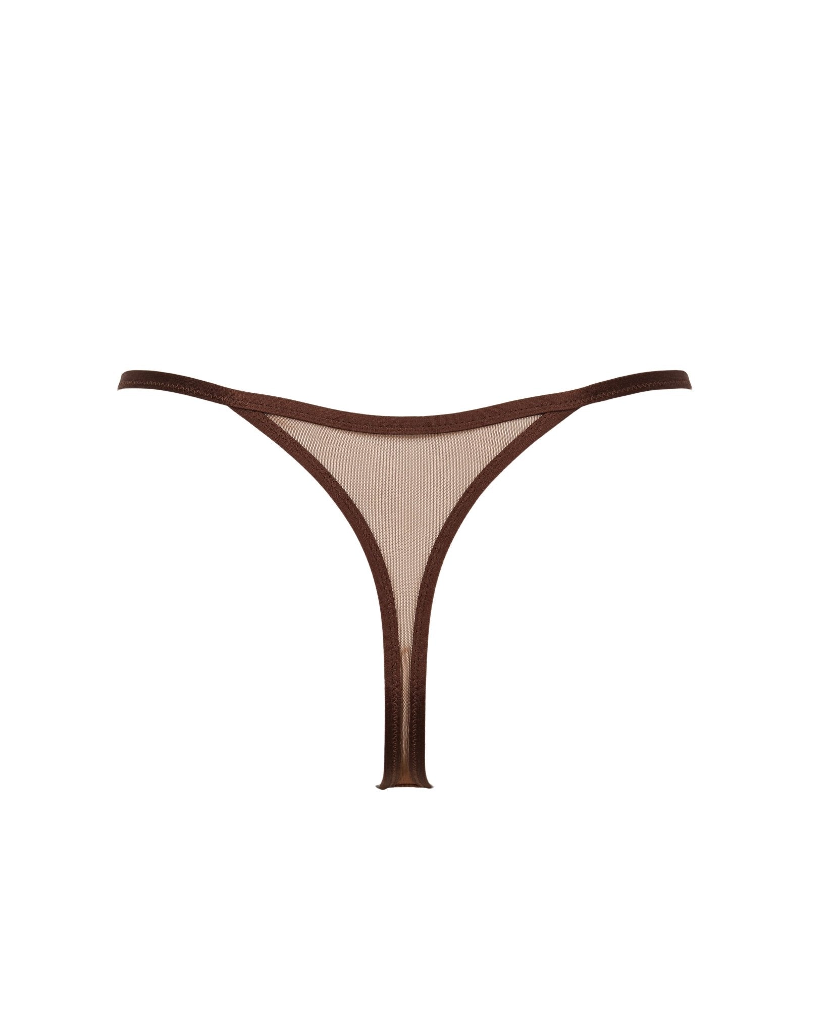 String Clara | Chocolat - Double A Paris
