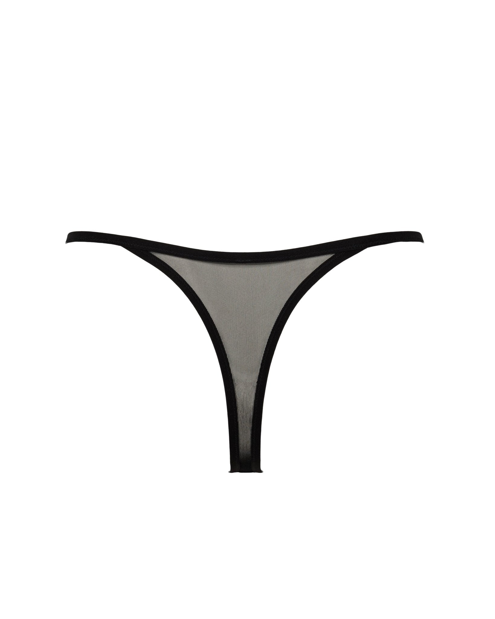 String Clara | Noir - Double A Paris