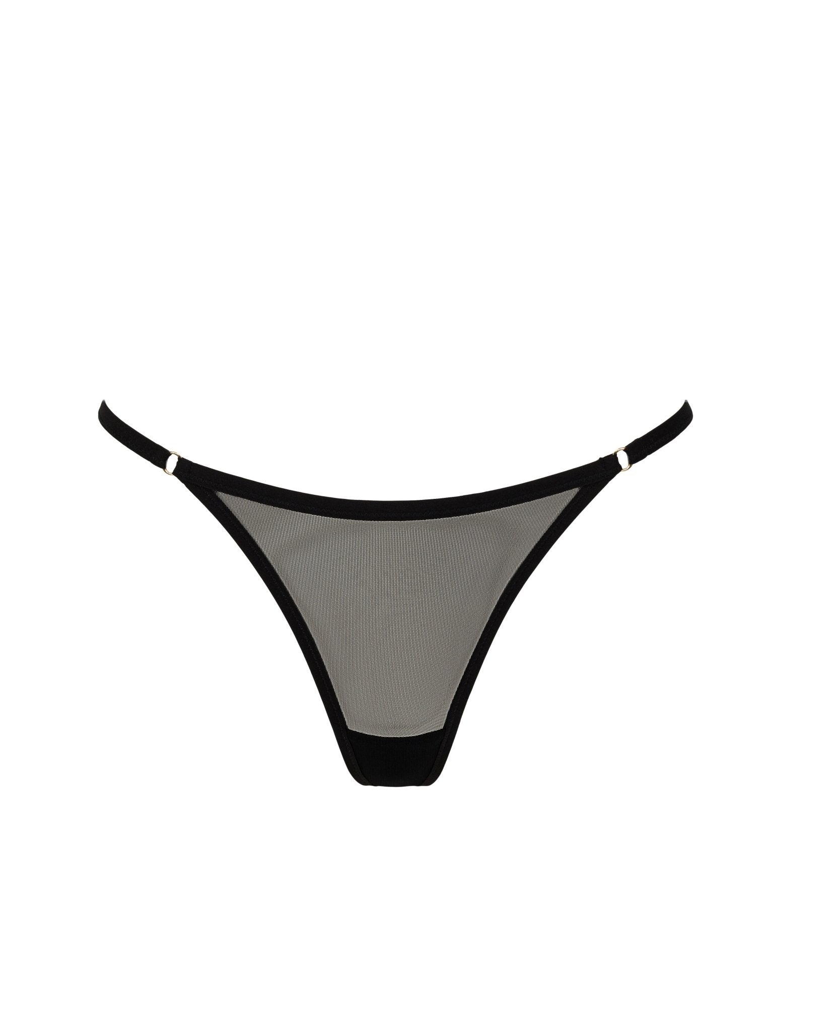 String Clara | Noir - Double A Paris
