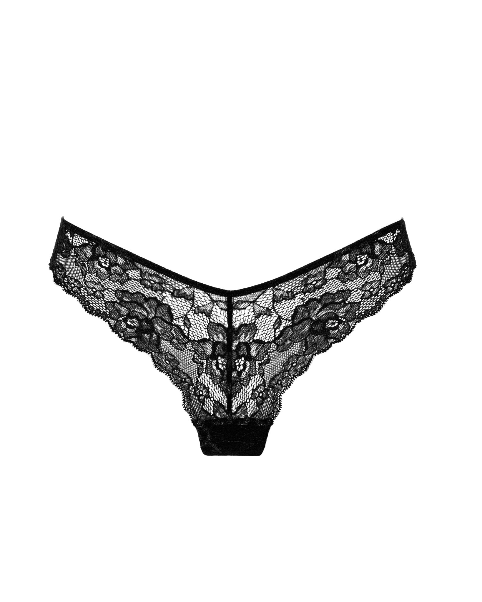 Tanga Jane | Noir - Double A Paris